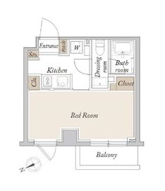 ORSUS新江古田 114 間取り図