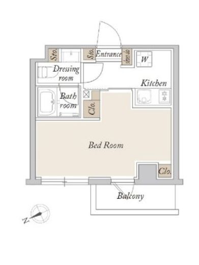 ORSUS新江古田 212 間取り図