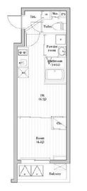 ハーモニーレジデンス東京巣鴨WEST 401 間取り図