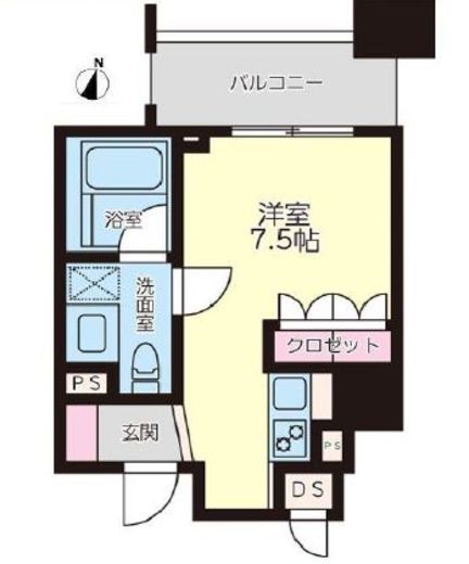 リビオレゾン本郷 9階 間取り図