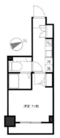ラスカシエロ下北沢 503 間取り図
