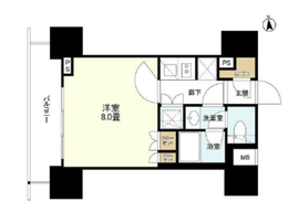 ライオンズ浅草橋ミレス 3階 間取り図