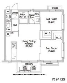 コンフォリア学芸大学 406 間取り図