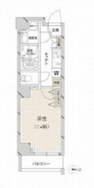 ライブカーサ両国3 503 間取り図