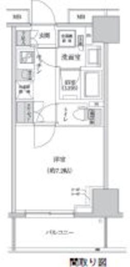 パークハビオ渋谷本町レジデンス 310 間取り図