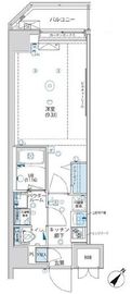 GRACIA PLACE OSHIAGE (グラシアプレイス押上) 405 間取り図