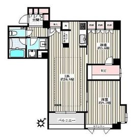 サンクタス文京大塚アヴァンテラス 3階 間取り図