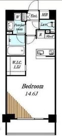 ラフィネ三田 303 間取り図