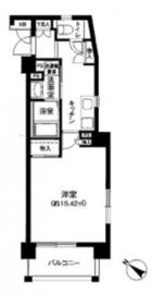 オリンピア代々木 308 間取り図