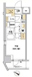 リビオメゾン戸越銀座 1006 間取り図