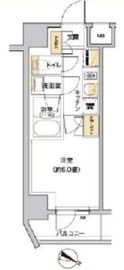 リビオメゾン戸越銀座 712 間取り図