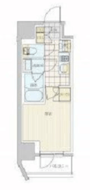 リビオメゾン戸越銀座 1012 間取り図