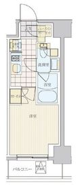 リビオメゾン戸越銀座 907 間取り図