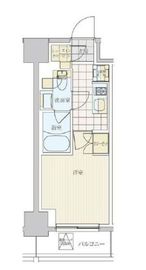 リビオメゾン戸越銀座 1104 間取り図