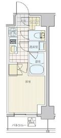 リビオメゾン戸越銀座 711 間取り図