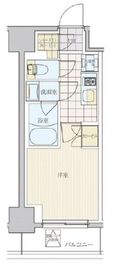 リビオメゾン戸越銀座 102 間取り図