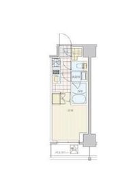 リビオメゾン戸越銀座 309 間取り図