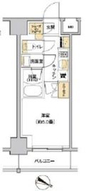 リビオメゾン戸越銀座 1108 間取り図