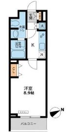 パシフィックコート目黒南 111 間取り図