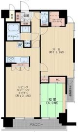 ジェイパーク文京西片 11階 間取り図