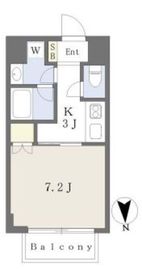 サンウッド錦糸町フラッツ 8階 間取り図