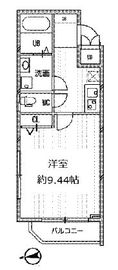 白金高輪レジデンス 401 間取り図