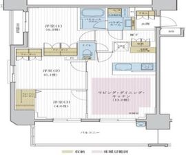 コージーコート錦糸町 12階 間取り図