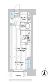 アビティグランデ砧 3階 間取り図