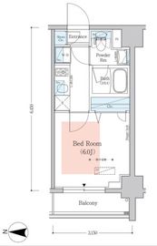 アーバネックス南品川2 903 間取り図