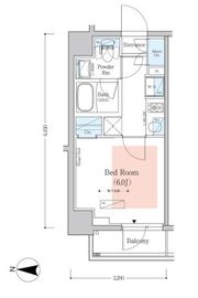 アーバネックス南品川2 304 間取り図