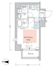 アーバネックス南品川2 305 間取り図