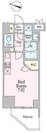 リビオメゾン南砂町 809 間取り図