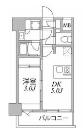 シーフォルム住吉 2階 間取り図