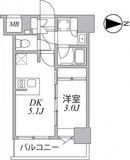 シーフォルム住吉 7階 間取り図