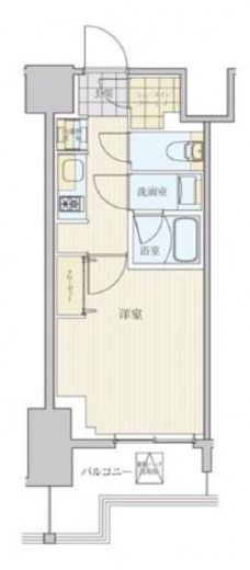 リビオメゾン南砂町 512 間取り図