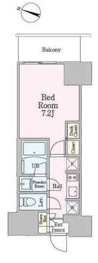 リビオメゾン南砂町 714 間取り図
