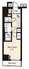 アルテシモアルド 4階 間取り図