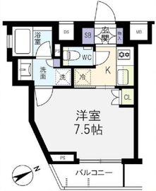 オープンレジデンシア西荻窪 1階 間取り図