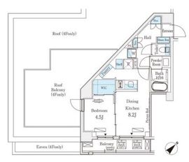 エトワール駒沢大学 406 間取り図