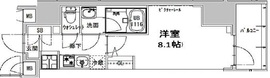 S-RESIDENCE神田avance (エスレジデンス神田アバンス) 302 間取り図