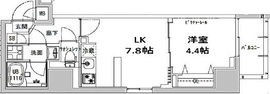 S-RESIDENCE神田avance (エスレジデンス神田アバンス) 203 間取り図