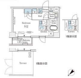 エトワール駒沢大学 108 間取り図