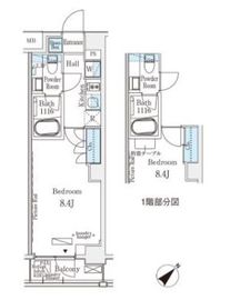 エトワール駒沢大学 106 間取り図