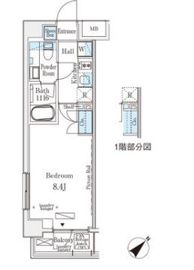 エトワール駒沢大学 107 間取り図