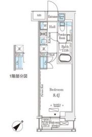 エトワール駒沢大学 206 間取り図