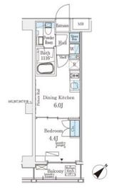 エトワール駒沢大学 205 間取り図