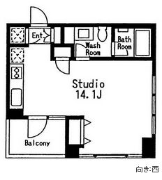 nel碑文谷 205 間取り図