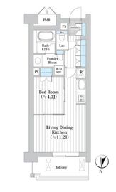 アビティグランデ砧 2階 間取り図