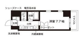 ローズウッド・ハイツ門前仲町 407 間取り図