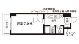 ローズウッド・ハイツ門前仲町 516 間取り図